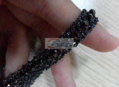 4000条手工钩针钩手链外发 如图