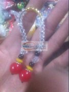 城西有串珠的手工活外发 如图