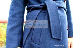 温尔雅服装加工厂长期承接双面羊绒大衣来料加工