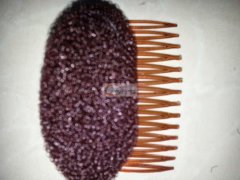 荷叶塘缝头圈的手工活