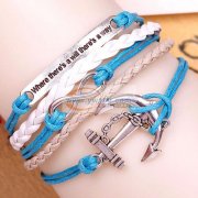 diy多层编织手链