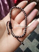 手链编织外发 如图