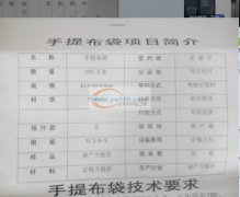 如图，手提袋订单外发