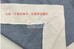 本公司有一批台布和长餐巾订单外发