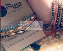 寻做编织手链加工厂 如图