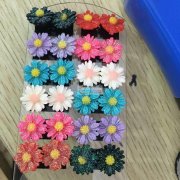 耳钉树脂花配件厂