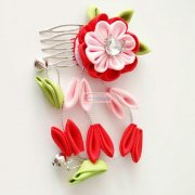 如图，花朵产品外发