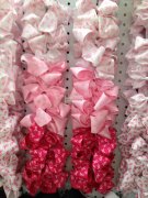 承接各种布艺蝴蝶结加工。本地外地都可以做