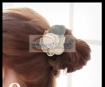 外贸公司有几十万订单布艺头饰外发 样品看图