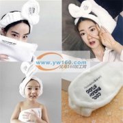 外发加工猫耳朵发带  束发带等产品