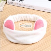 外发加工猫耳朵发带  束发带等产品