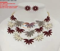 项链 耳环成品订单外发 如图