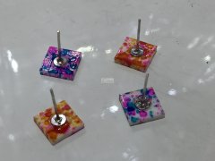 耳钉粘针插卡外发