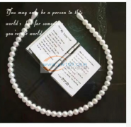 头箍穿珍珠外发 如图