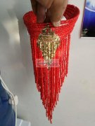 如图 穿米珠外发