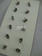 本厂有大量耳钉上卡外发 如图