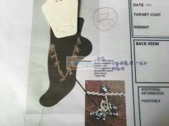 脚链成品订单外发 样品看图