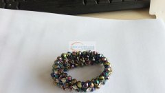 穿水晶手链，编织等等手工活，有做的联系我