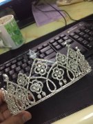 新娘皇冠点钻外发  量大 长期合作