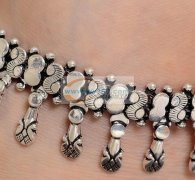 如图， 脚链外发