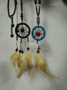 如图，寻捕梦勾针类饰品源头加工厂(发外地）