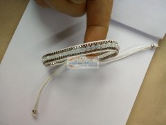 7500条编织手链外发 样品看图