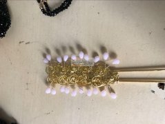 本厂有如图挂圈九子针外发