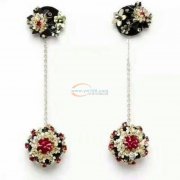 如图寻找做这种手工饰品的