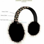 寻如图针织帽及耳罩