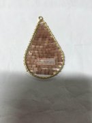 如图，铜线回线耳环外发，16000个