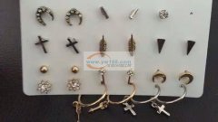 现有饰品耳环成品订单外发 如图