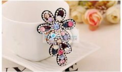 附图，找做这类无纺布粘钻配件厂家