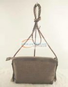 寻专业加工厂编织如图的手提包长肩带