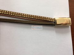 本公司找有做过磁铁皮革手链的加工厂