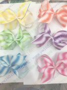 承接各种手工蝴蝶结，绕线蝴蝶结，针缝花饰等手工活