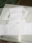 如图平车产品外发，纯加工  料已备好