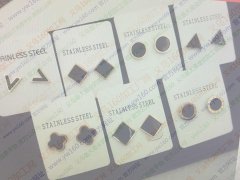 寻义乌做这种钛钢耳环的工厂 如图