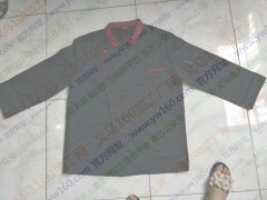 如图，厨师服外发轻加工
