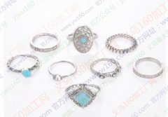 如图样品，合金戒子环保订单外发