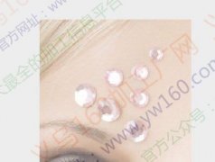 图示，寻专业做这种脸上钻贴的工厂