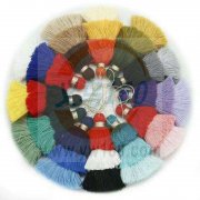 有图，找做这种款式的流苏加工厂