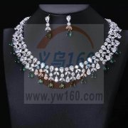 求能做这两款铜+锆石套链的厂家