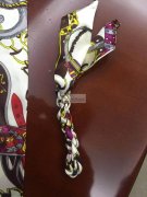 附图，有丝带外发手工加工