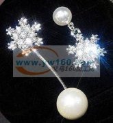 附图，找类似雪花款耳钉现货