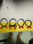 寻会做皮筋珠子点AB胶 打结 无缝对接等皮筋加工厂