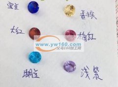 寻能做【如图】树脂仿锆石的工厂，直接厂家