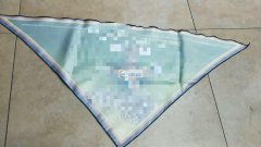 【量大】绍兴柯桥围巾拷边密烤的货外发加工