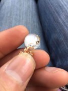 求购【如图】这个金属包猫眼石的配件，12