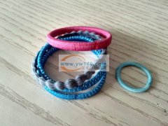 （专业扁带皮筋无接缝加工）。1公分头带(