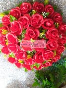 各种假花加工，有工人40名。两年代加工经